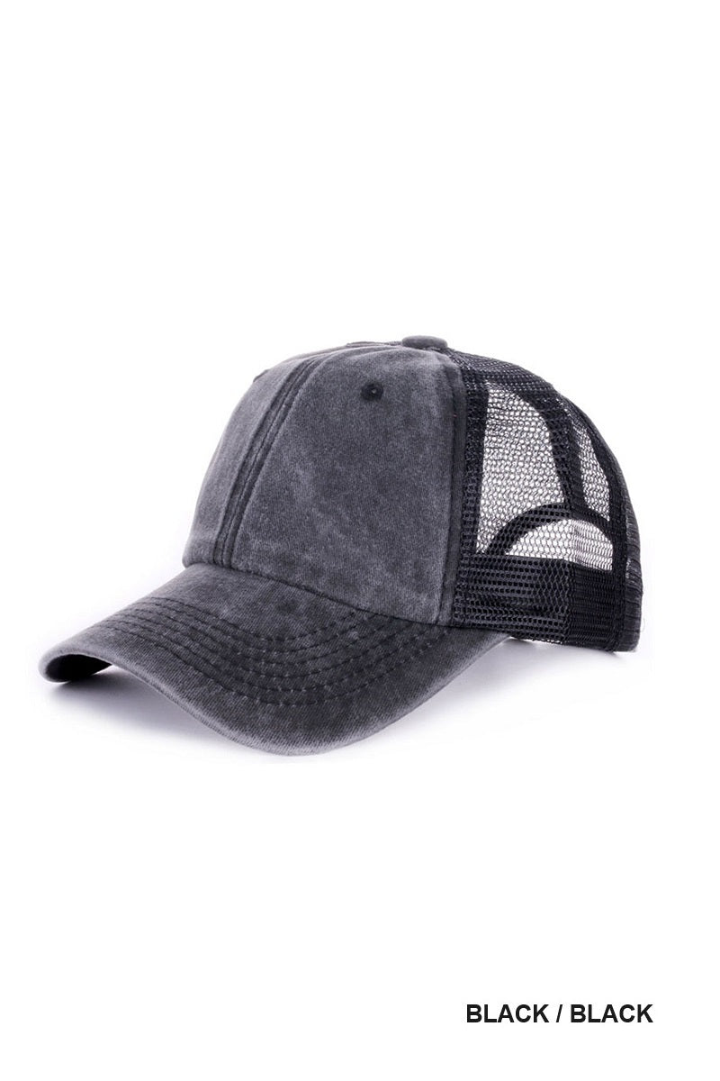 Vintage Washed Mesh Cap