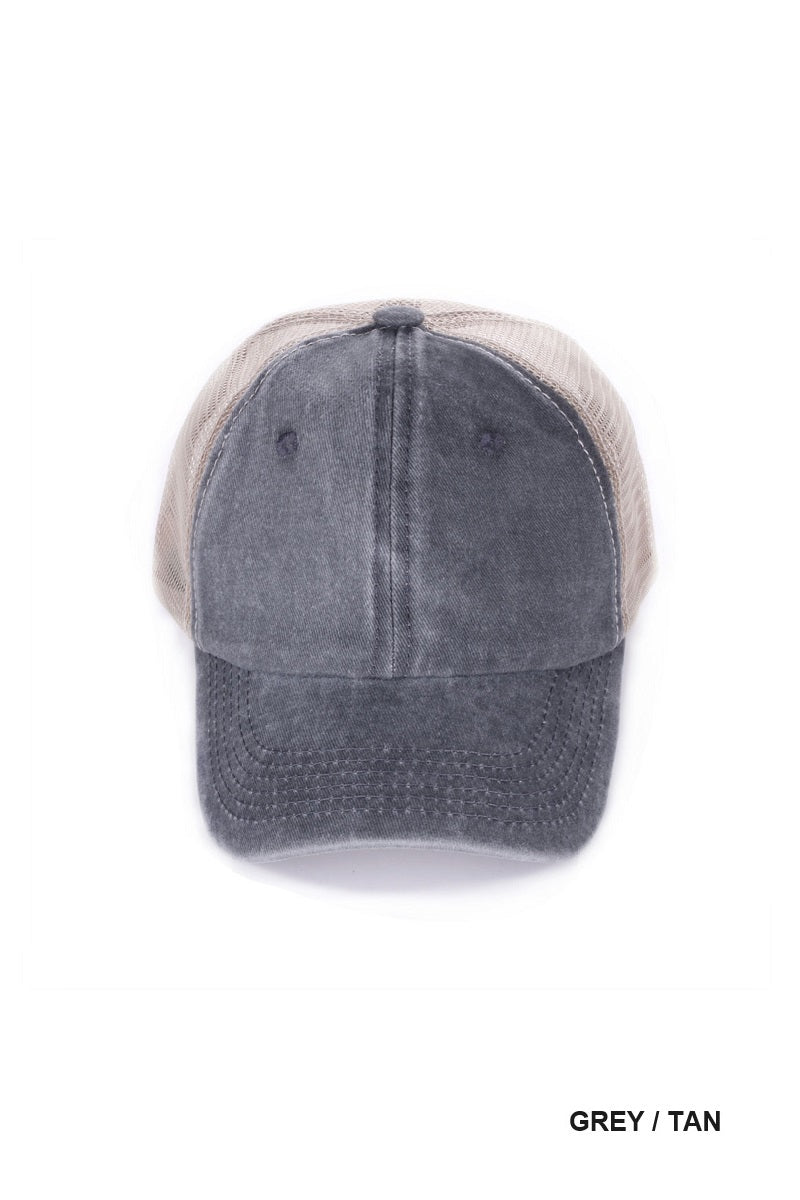 Vintage Washed Mesh Cap