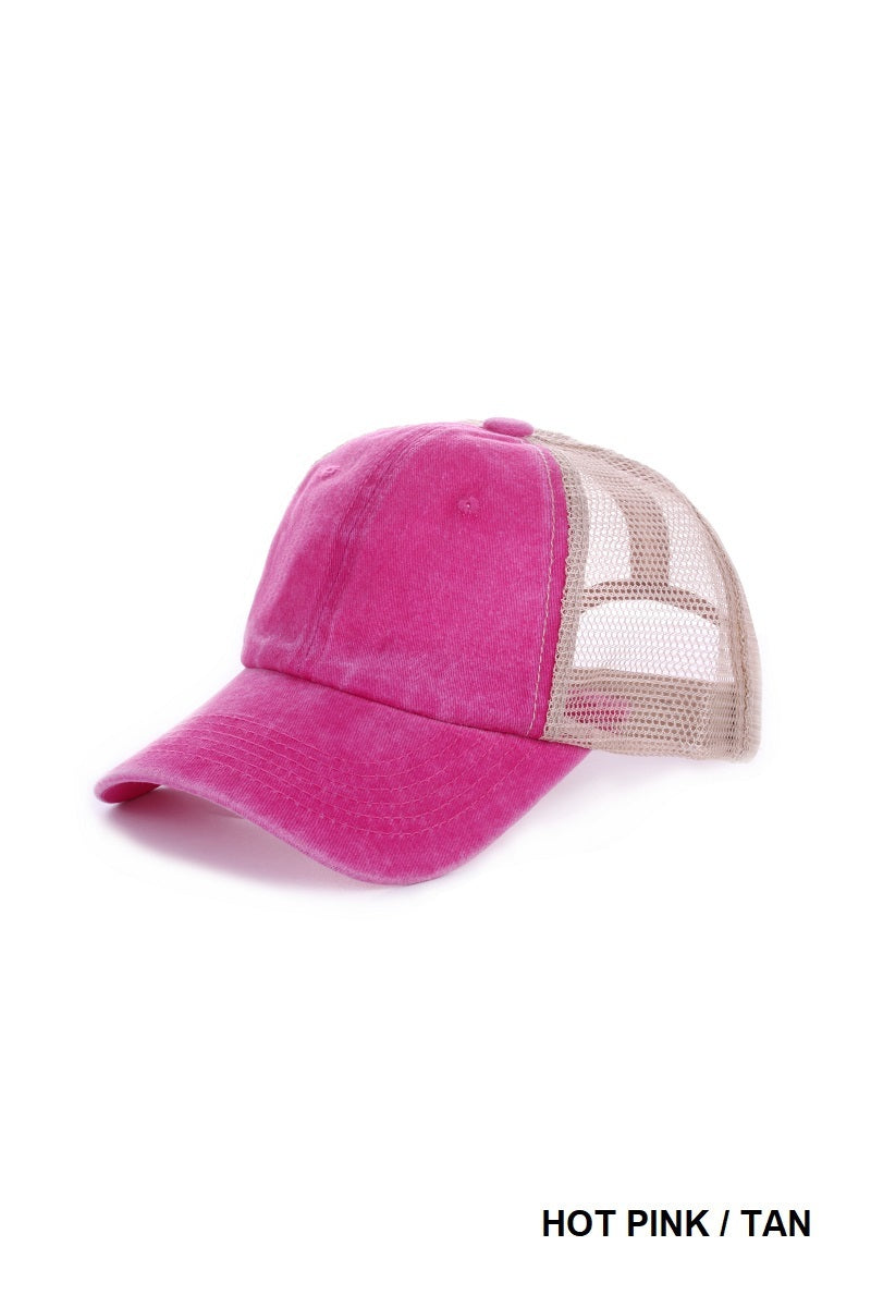 Vintage Washed Mesh Cap